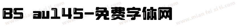 BS au145字体转换
